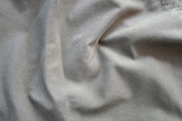 gray fabric background, dirty cotton cloth texture