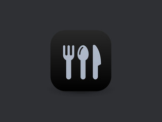 Fototapeta na wymiar Restaurant - App Icon