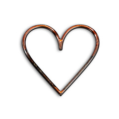 ハートのフレーム