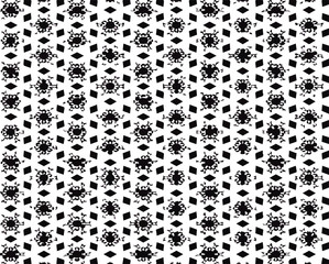 Seamless vector pattern in ornamental style. Geometric desing texture for wallpaper and gifts.