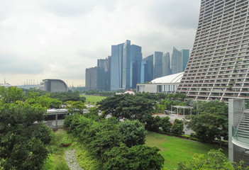 Singapore city view