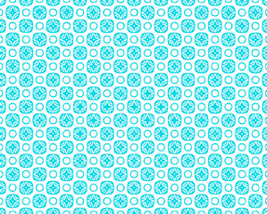 Seamless vector pattern in ornamental style. Geometric desing texture for wallpaper and gifts.