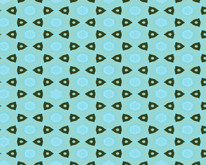 Seamless vector pattern in ornamental style. Geometric desing texture for wallpaper and gifts.