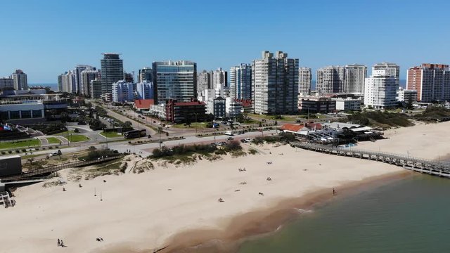 Muelle de Punta del Este - Uruguay - 4k
