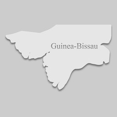 map of Guinea-Bissau