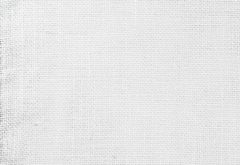 White abstract cotton towel mock up template fabric on background. Cloth Wallpaper of artistic grey wale linen canvas texture. Cloth Blanket or Curtain of pattern and copy space for text decoration.