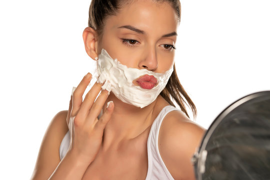 Women Shaving Face Images – Browse 22,297 Stock Photos, Vectors, and Video  | Adobe Stock