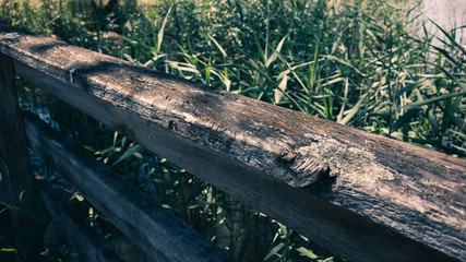 Wooden fence