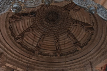 Temple of Chamunda Mata ji built in Jodhpur Maherangarh Fort, Rajasthan
