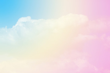 Abstract background with soft clouds.