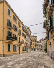 Fototapeta na wymiar cityscape at s.Elena neighborhood, Venice, Italy