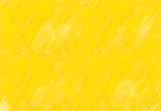黄色の水彩絵の具塗った色斑テクスチャ	