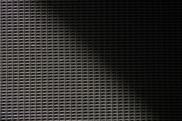 Mesh Cloth speaker cover, Gille Fabric, copy space, blank background, with selective focus