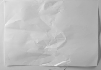 New blank paper sheets stack background and texture