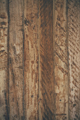 Brown wooden texture and background. Old rustic wood surface.  