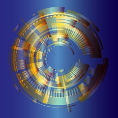 abstract background with circles