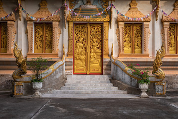 Fototapeta premium Buddist temple Vat Haysoke in Vientiane. Laos. Asia.