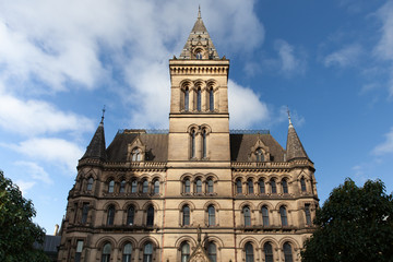 Fototapeta na wymiar Manchester Town Hall, UK