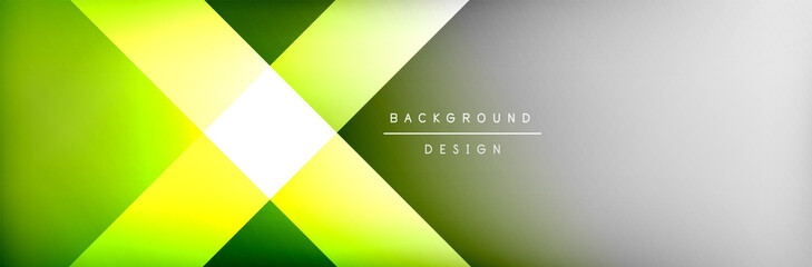 Obraz premium Abstract background - squares and lines composition created with lights and shadows. Technology or business digital template