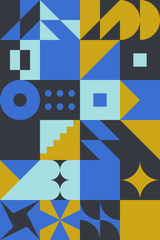 Neo Modernism Artwork Pattern Design