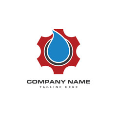 Gear Automotive Logo Design Template