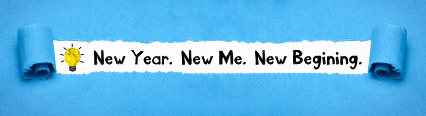 New Year. New Me. New Beginning.