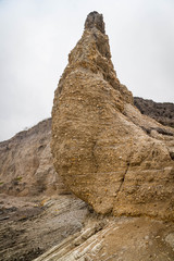 Pointed rock at Montana de Oro, California