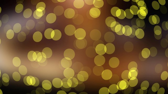 Abstract bokeh on a colored background