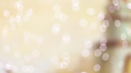 Abstract bokeh on a colored background