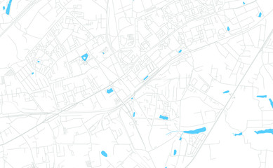 Obraz premium Odintsovo, Russia bright vector map