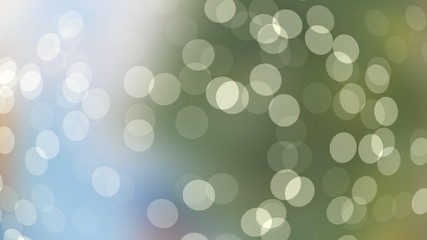 Abstract bokeh on a colored background