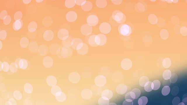Abstract bokeh on a colored background