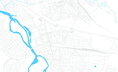 Nevinnomyssk, Russia bright vector map
