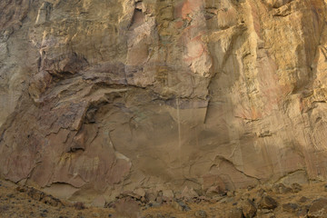 Rock texture, mountain or rock textured wall