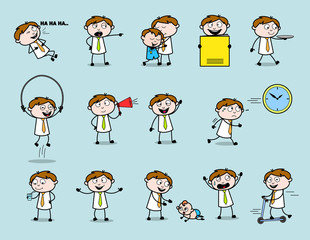 Businessman - Set of Concepts Vector illustrations