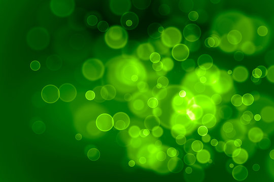 green bubble divine dimension bokeh blur absract