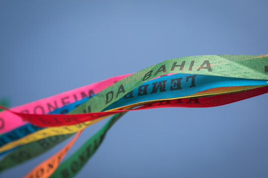 Lucky bracelets typical of Brazil - Senhor do Bonfim da Bahia