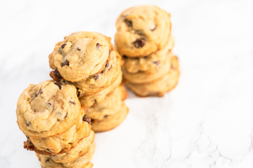 Baking cookies