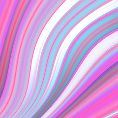 Colorful wavy background. Vector stock illustration for banner or poster