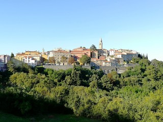Fototapeta na wymiar panoramic view of old town