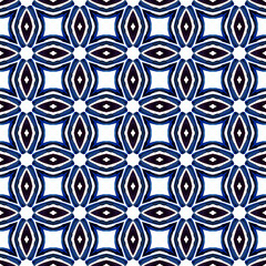 Ethnic Surface. Hand Drawn Painted. 