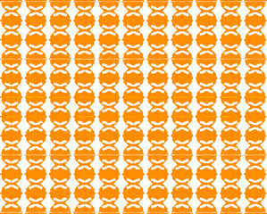 Fototapeta premium Seamless vector pattern in ornamental style. Geometric desing texture for wallpaper and gifts.