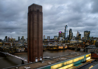 London city skyline