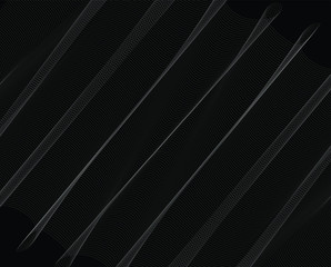  Abstract 3d background with optical illusion wave. Black and white horizontal lines with wavy distortion effect for prints, web pages, template, posters, monochrome backgrounds and pattern