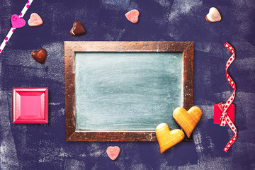 St. Valentine Day scene. Ideal for valentine text, proposal and wedding invitation