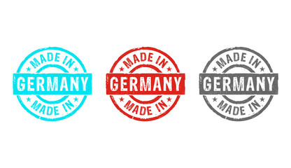 Made in Germany stamp and stamping