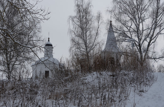 Russian orthodox church in Tarusa