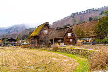 Traditional and Historical Japanese village Shirakawago