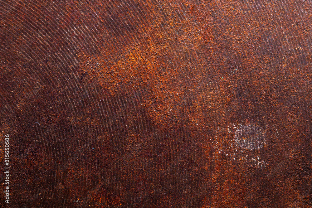 Poster old metal texture with rust.