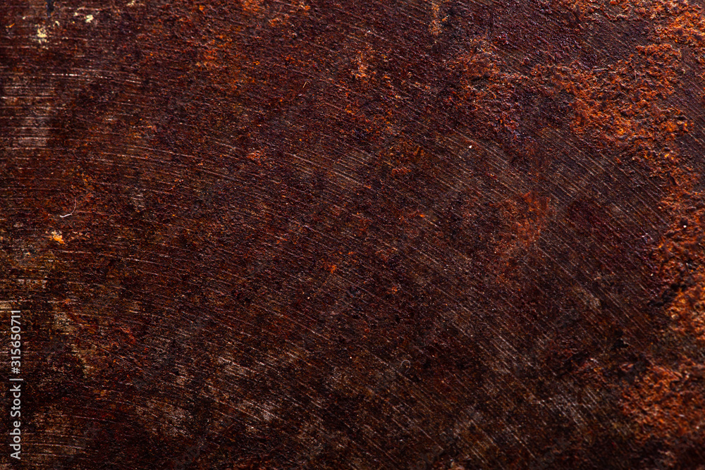 Poster old metal texture with rust.